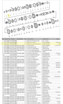 KAMALI MİL AYAR PULU (1.11mm)