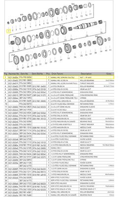 KAMALI MİL SOMUNU (G100)